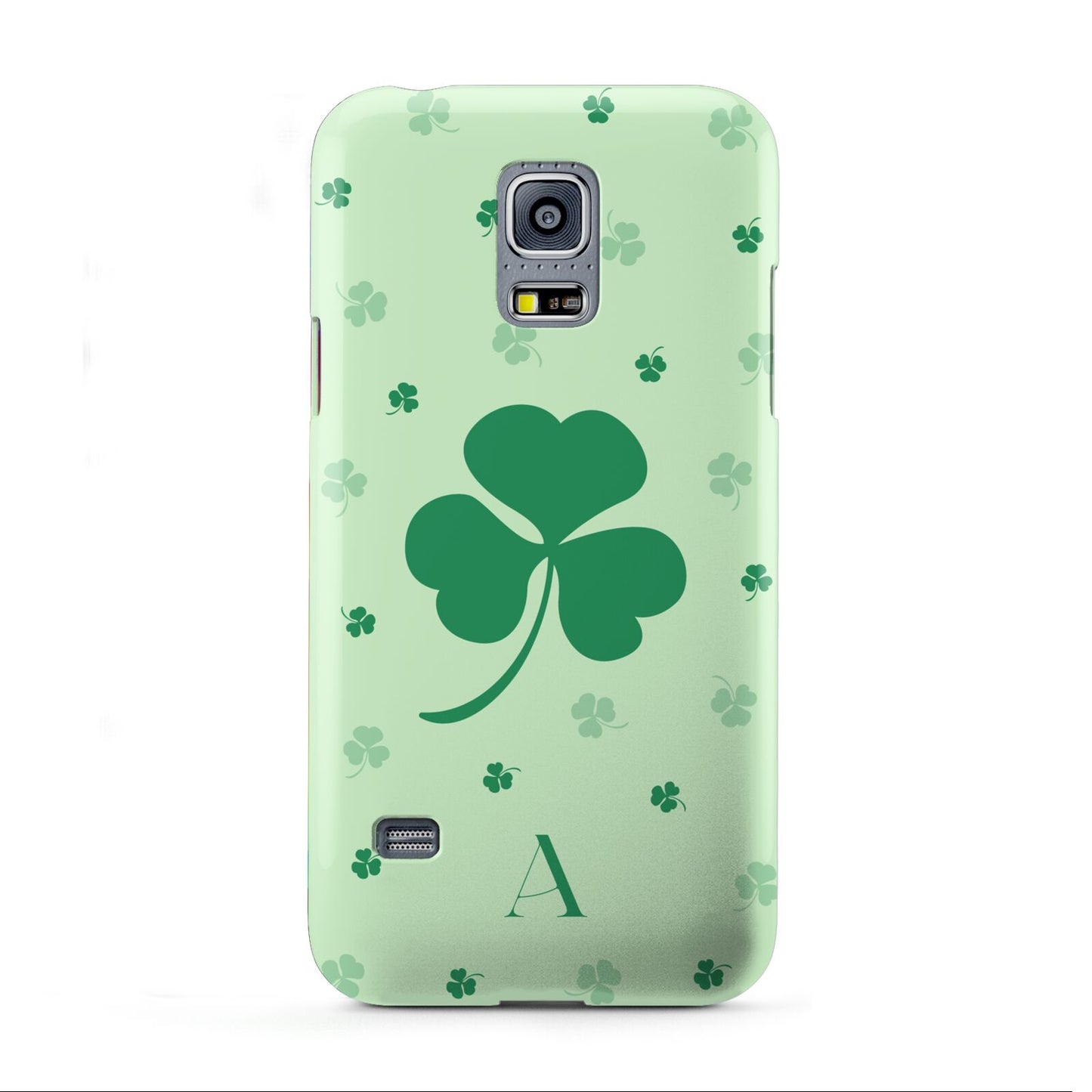 Shamrock Initial Personalised Samsung Galaxy S5 Mini Case