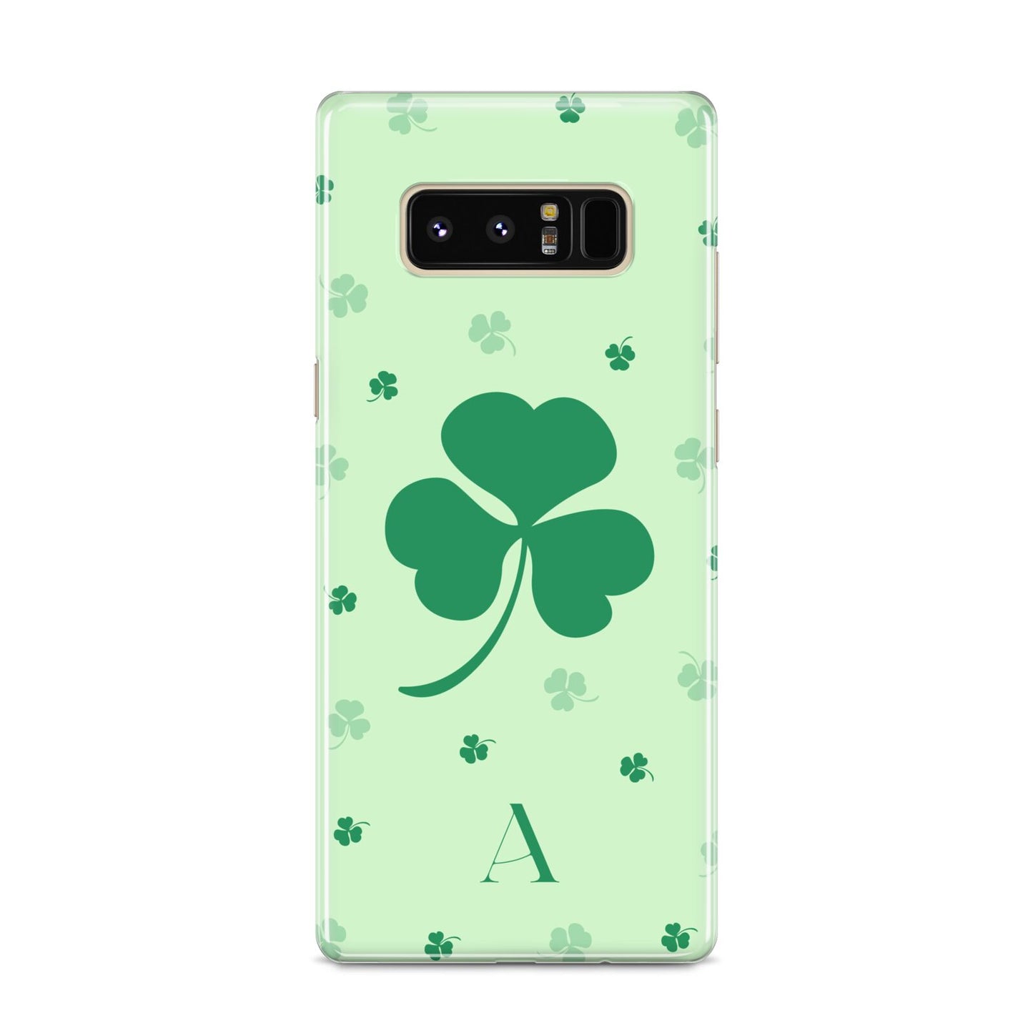 Shamrock Initial Personalised Samsung Galaxy S8 Case