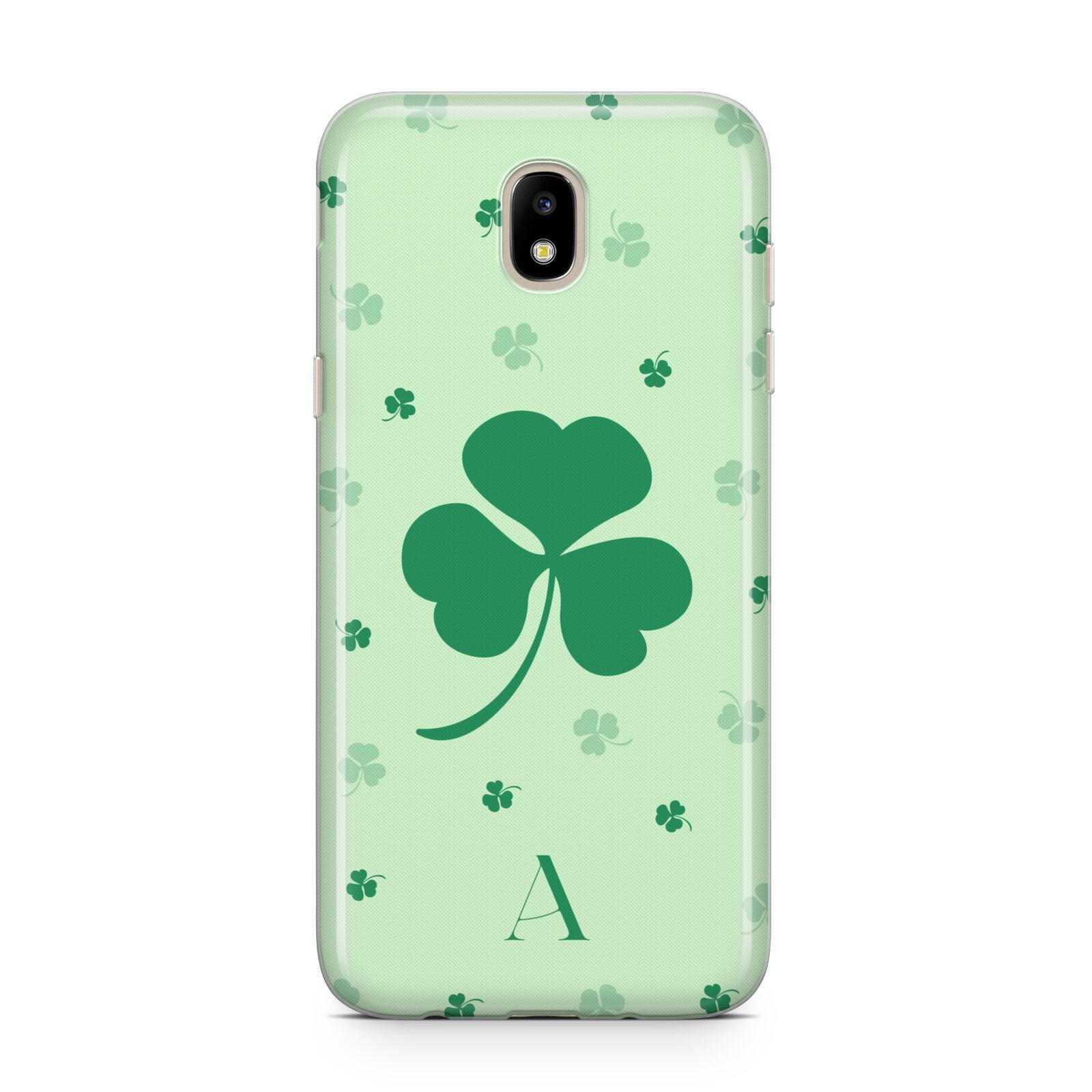 Shamrock Initial Personalised Samsung J5 2017 Case