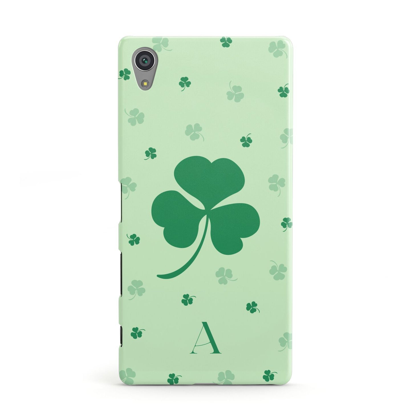 Shamrock Initial Personalised Sony Xperia Case