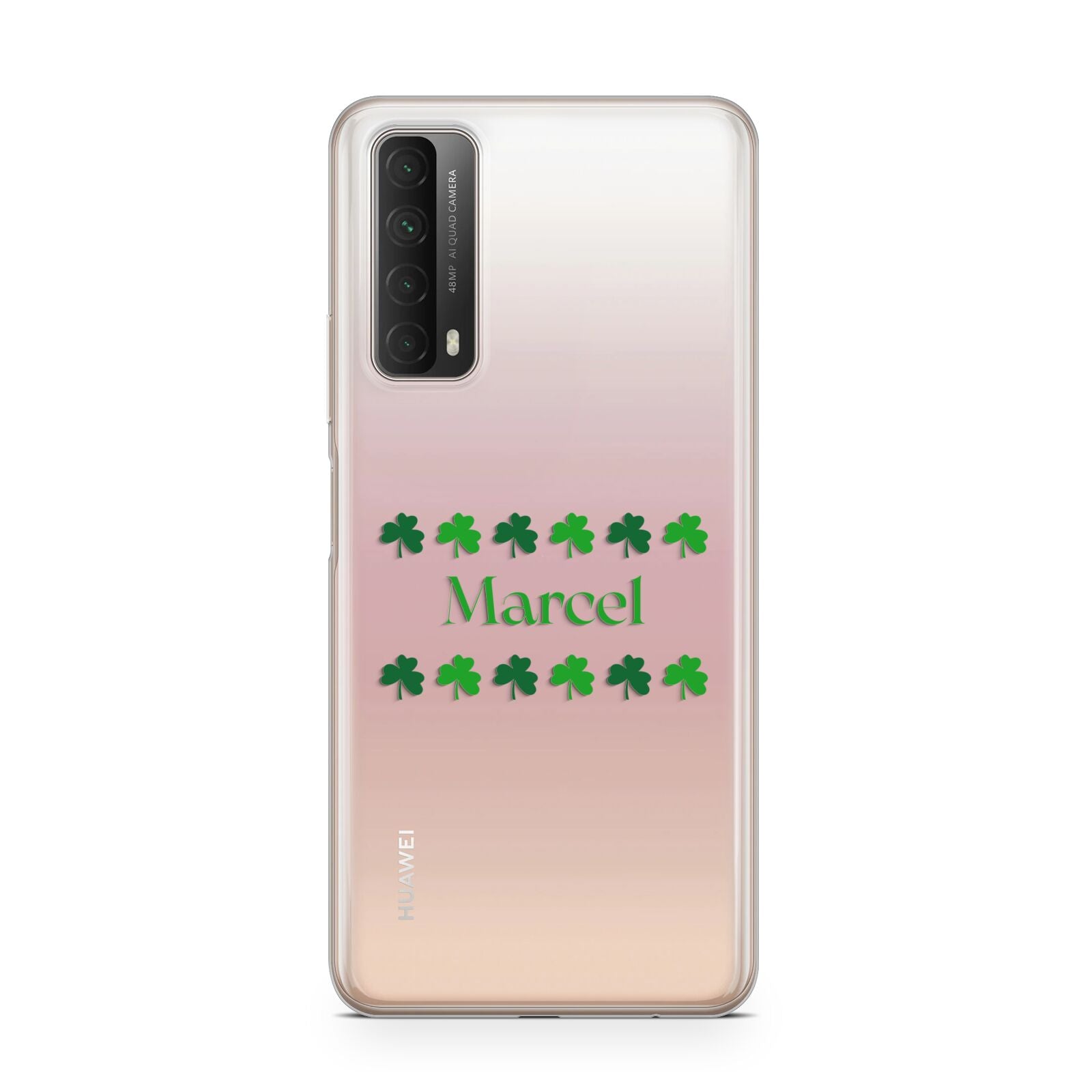 Shamrock Personalised Name Huawei P Smart 2021