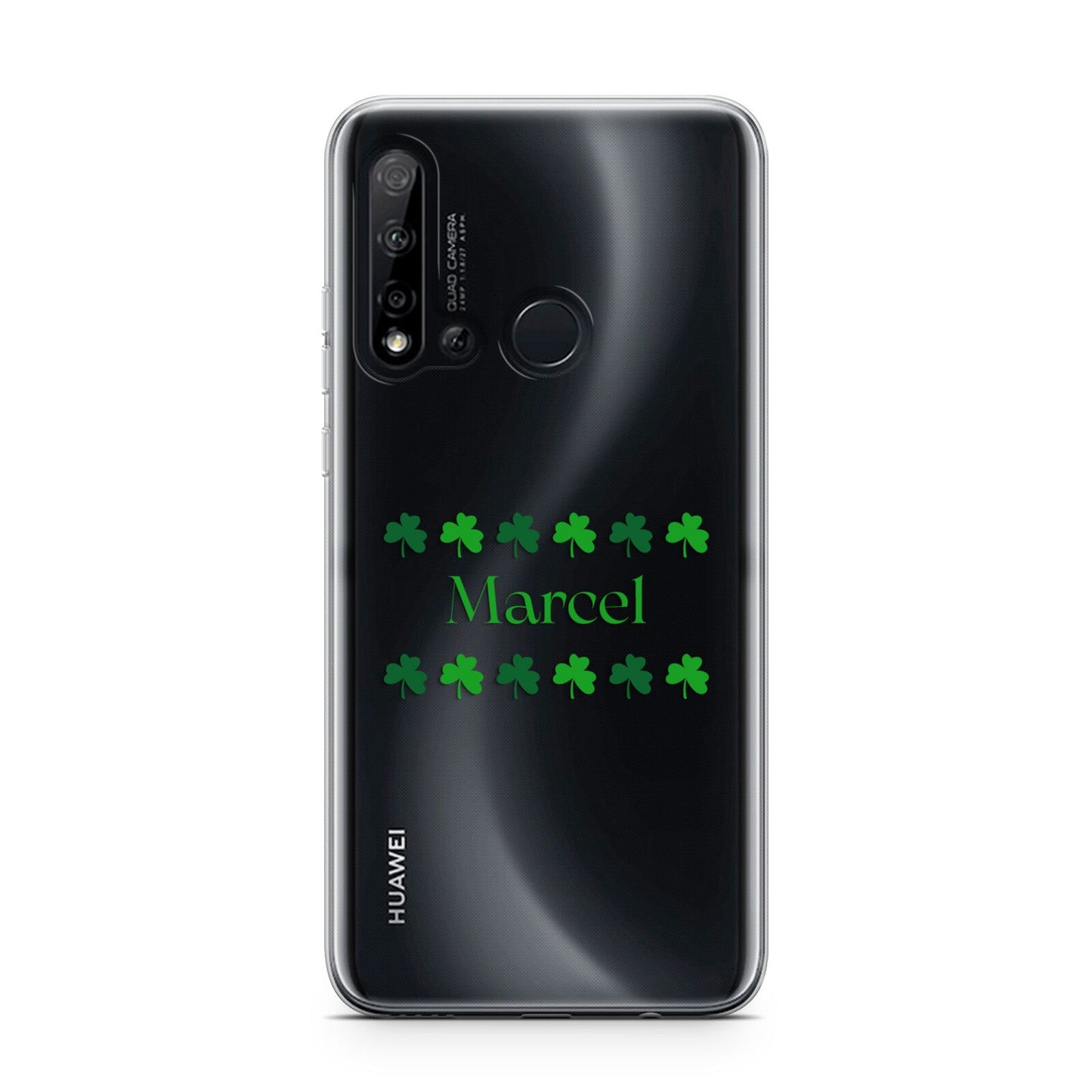 Shamrock Personalised Name Huawei P20 Lite 5G Phone Case