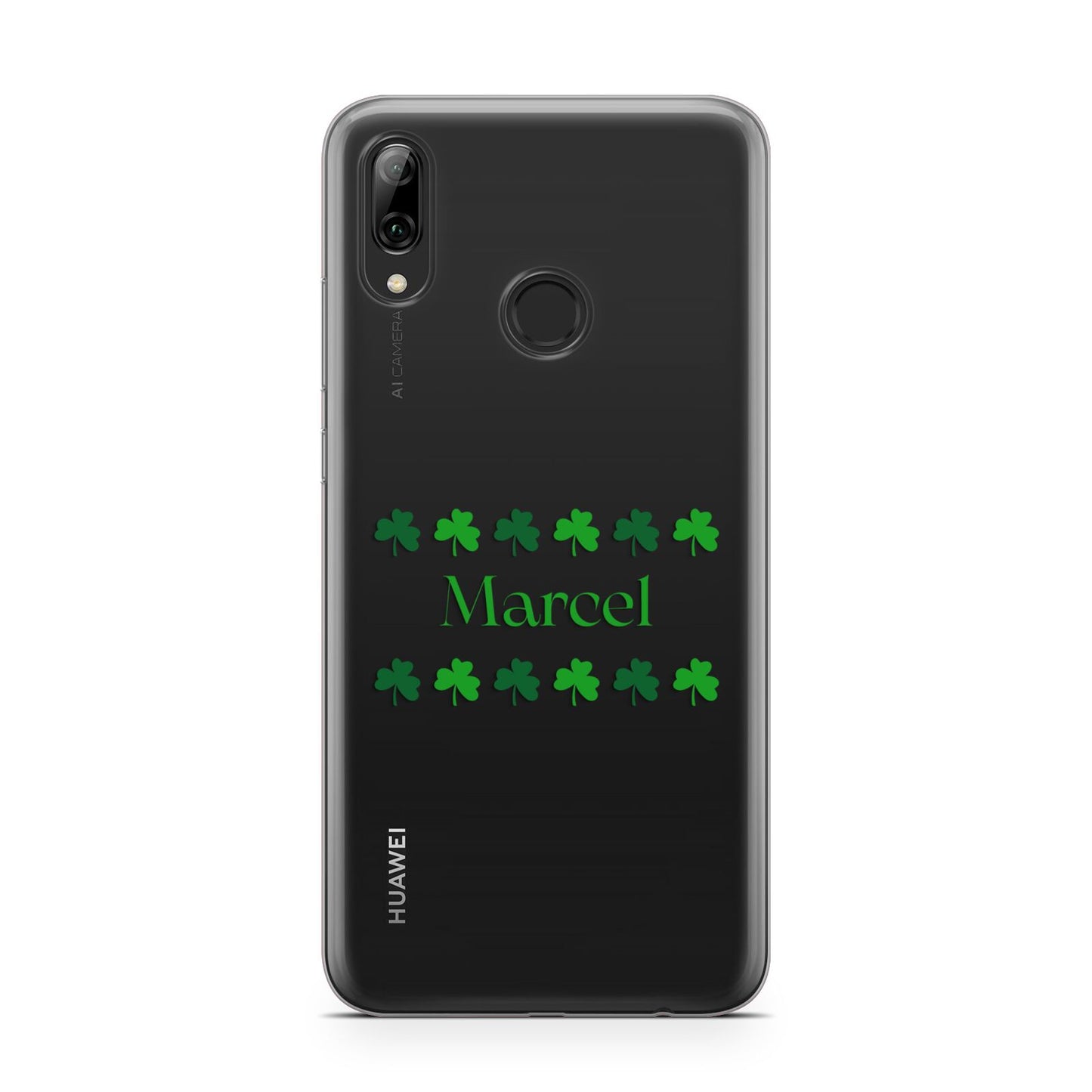 Shamrock Personalised Name Huawei Y7 2019