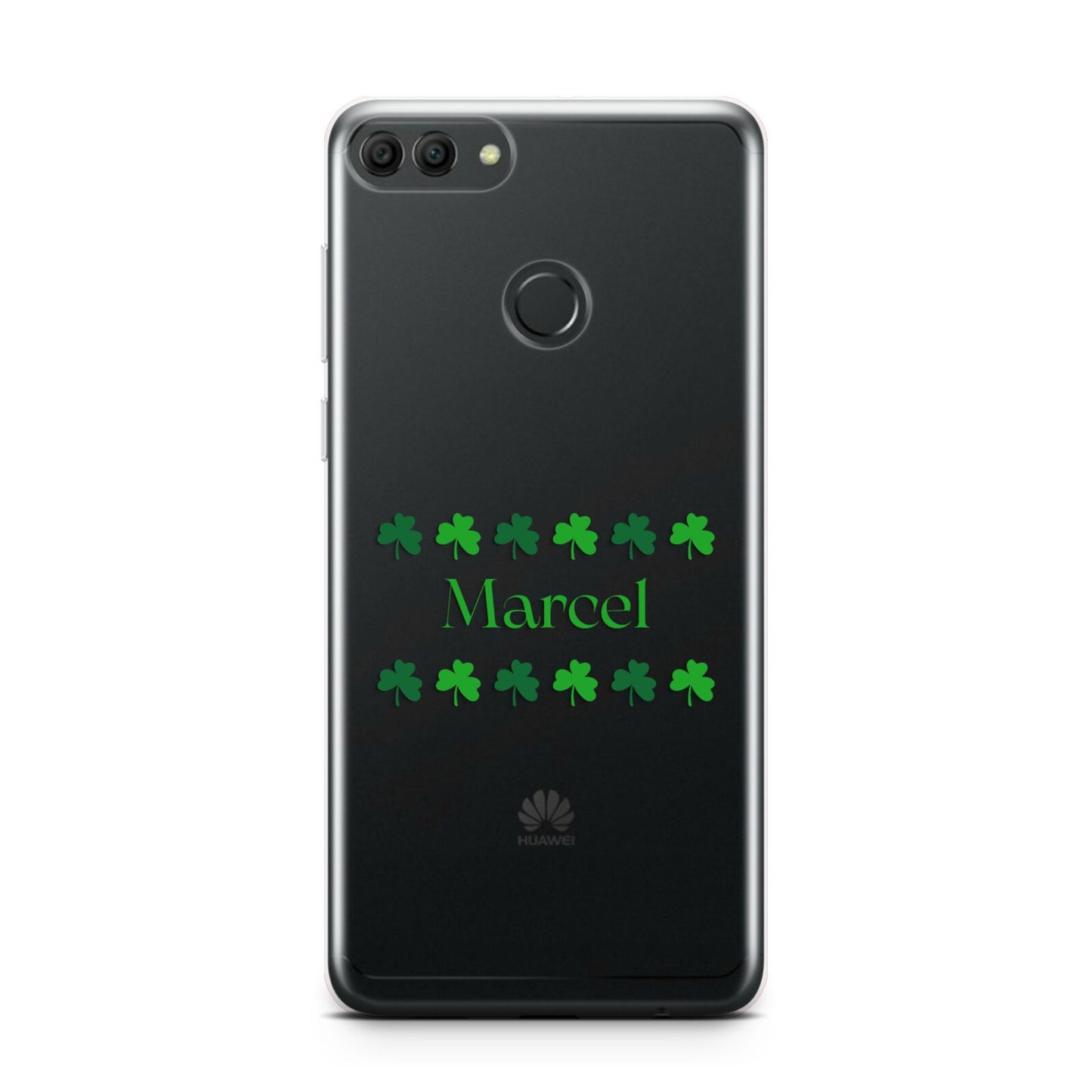 Shamrock Personalised Name Huawei Y9 2018