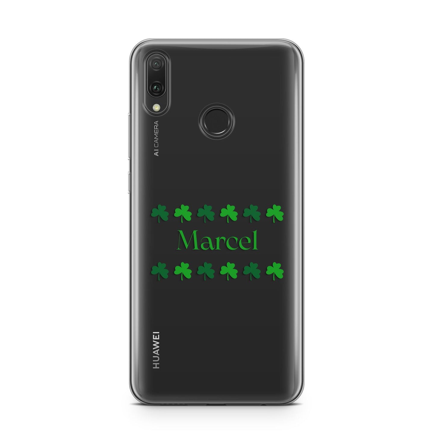 Shamrock Personalised Name Huawei Y9 2019