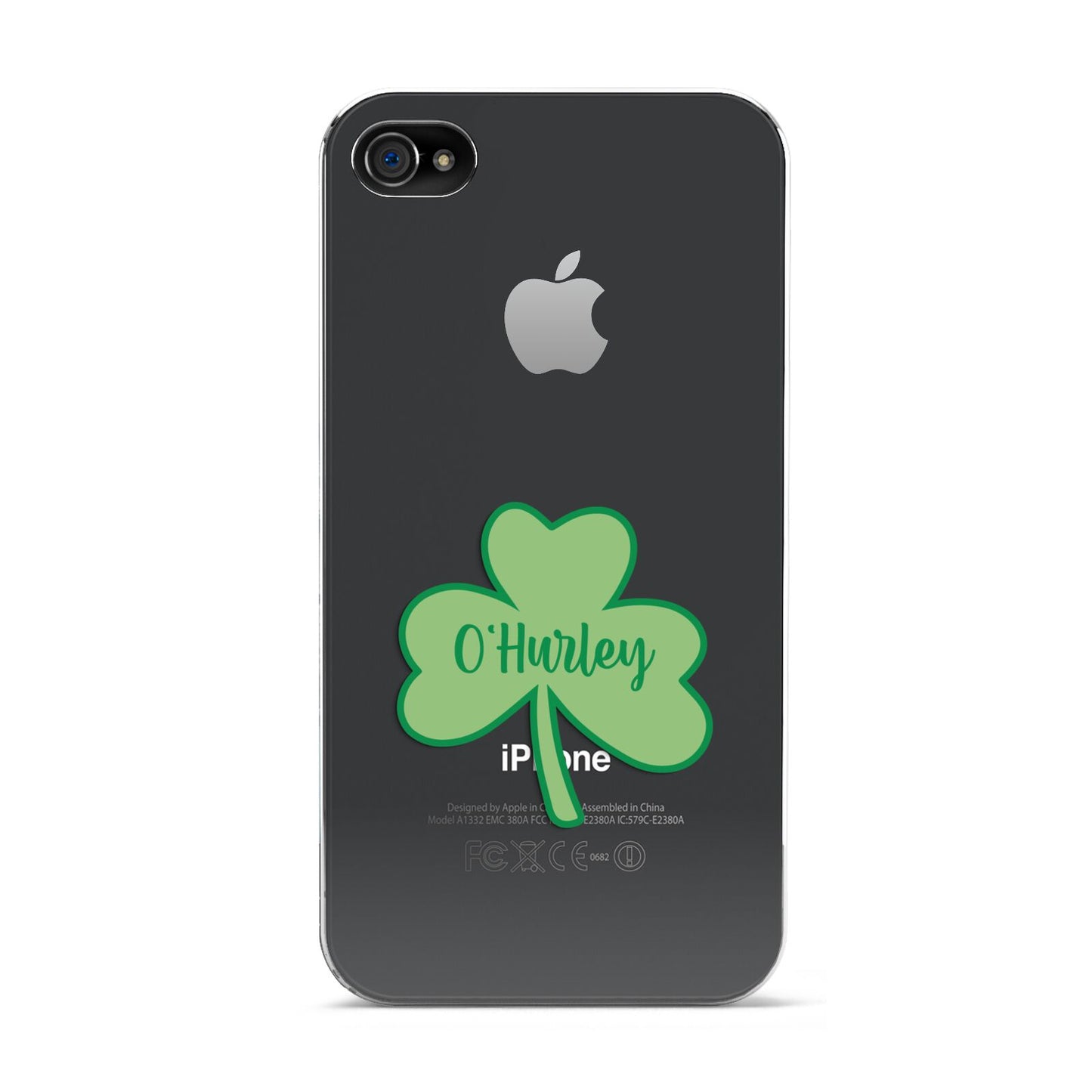 Shamrock with Name Apple iPhone 4s Case