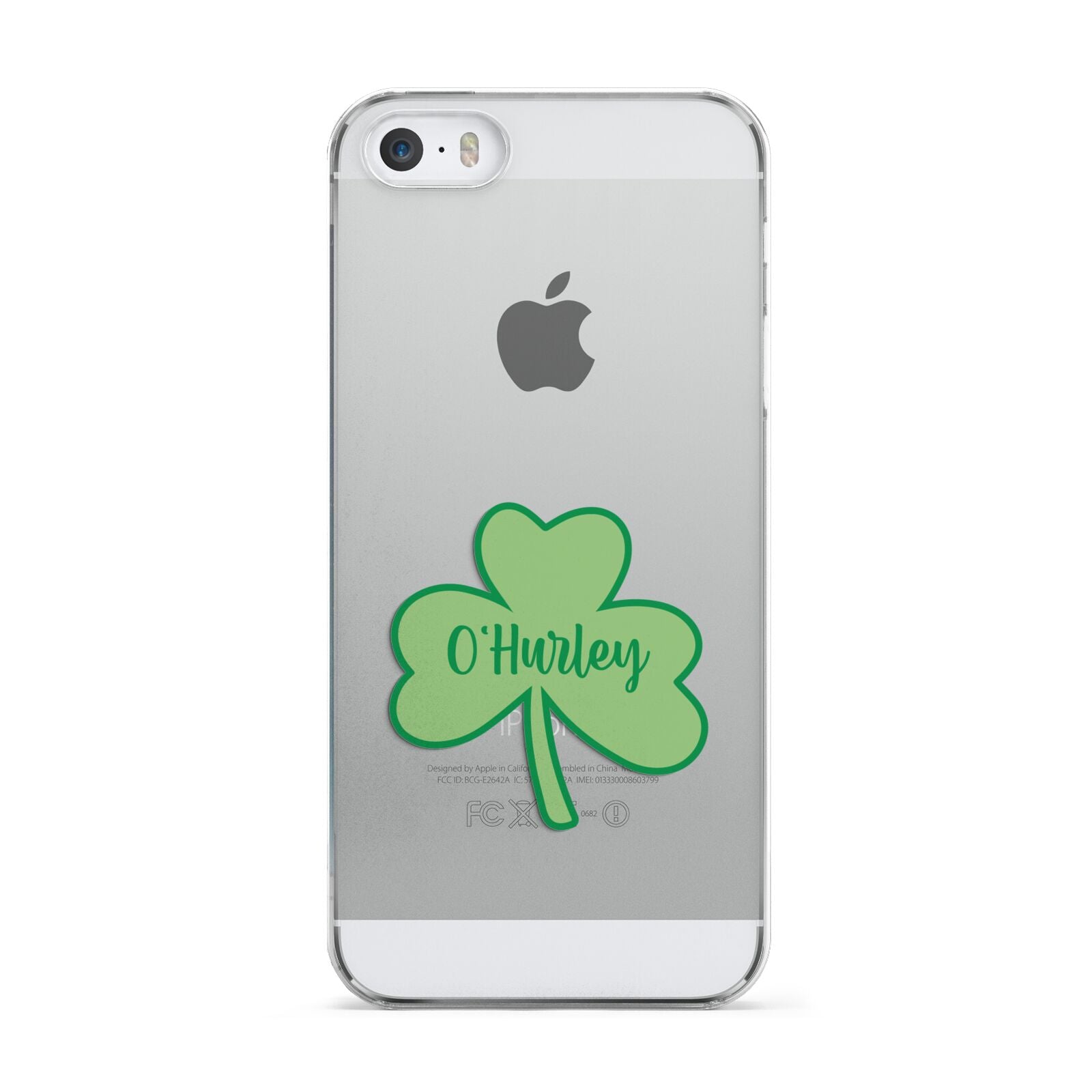 Shamrock with Name Apple iPhone 5 Case