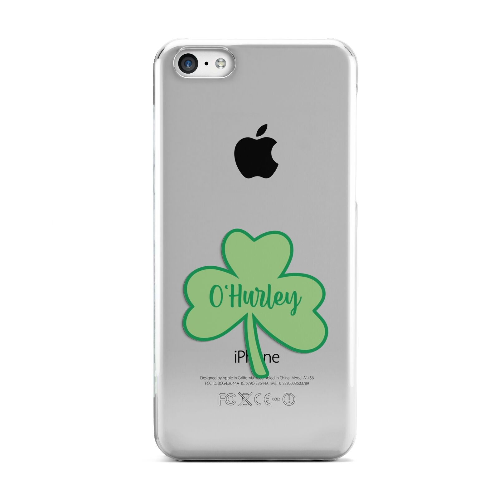 Shamrock with Name Apple iPhone 5c Case