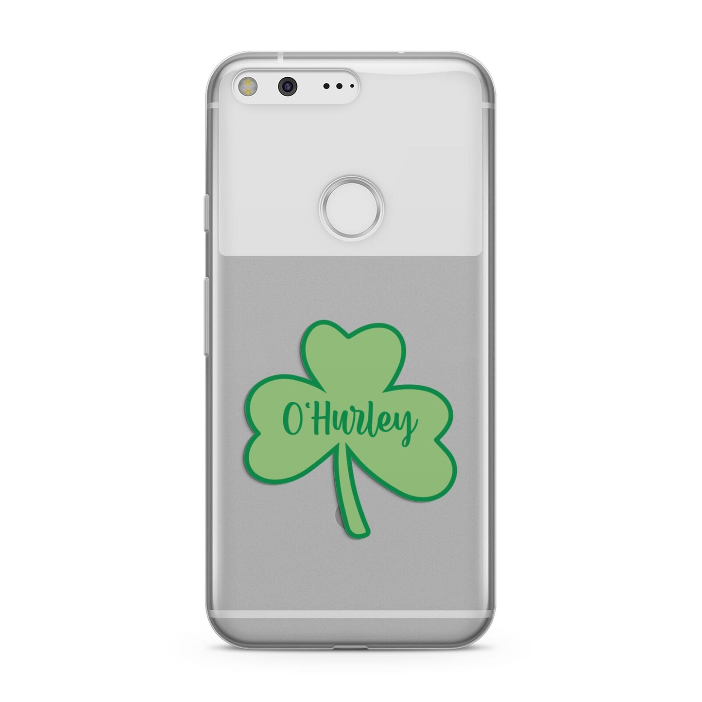 Shamrock with Name Google Pixel Case