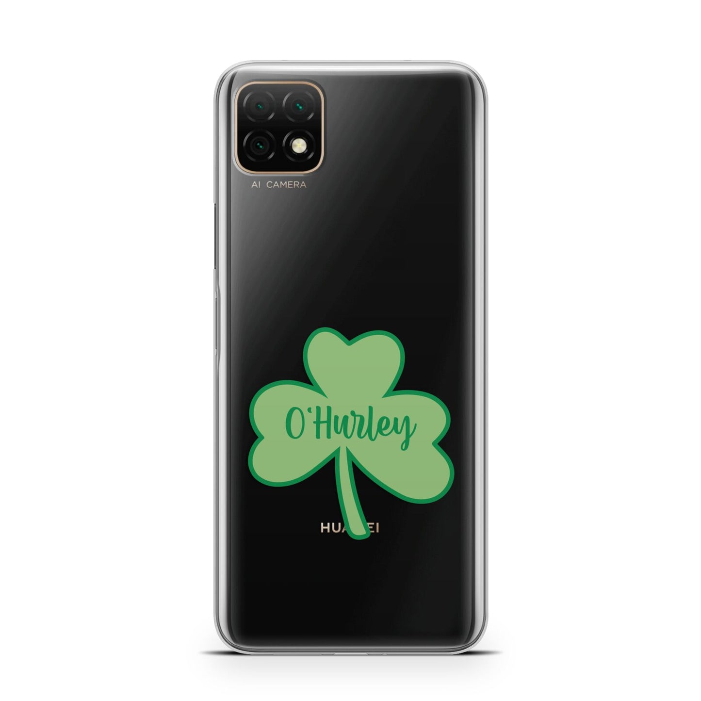 Shamrock with Name Huawei Enjoy 20 Phone Case