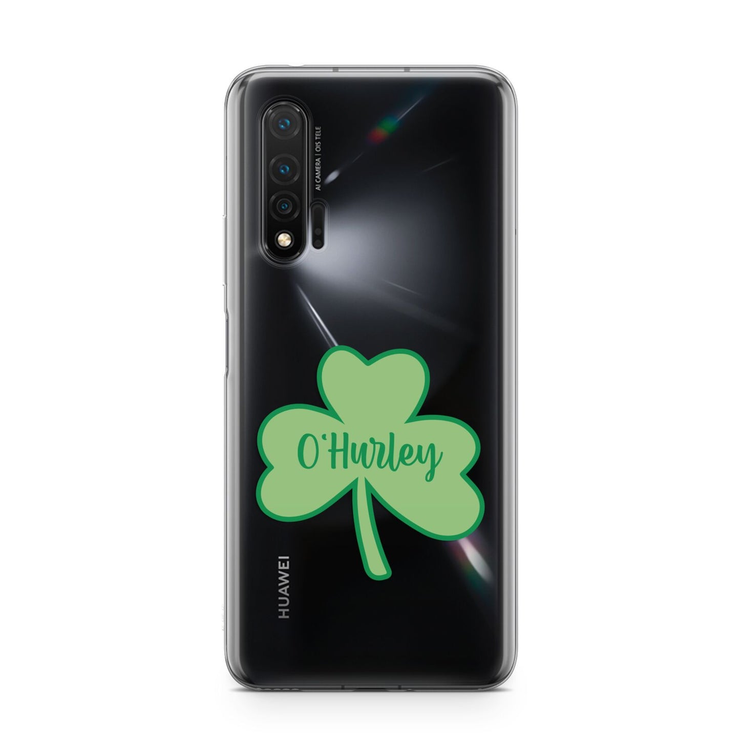 Shamrock with Name Huawei Nova 6 Phone Case