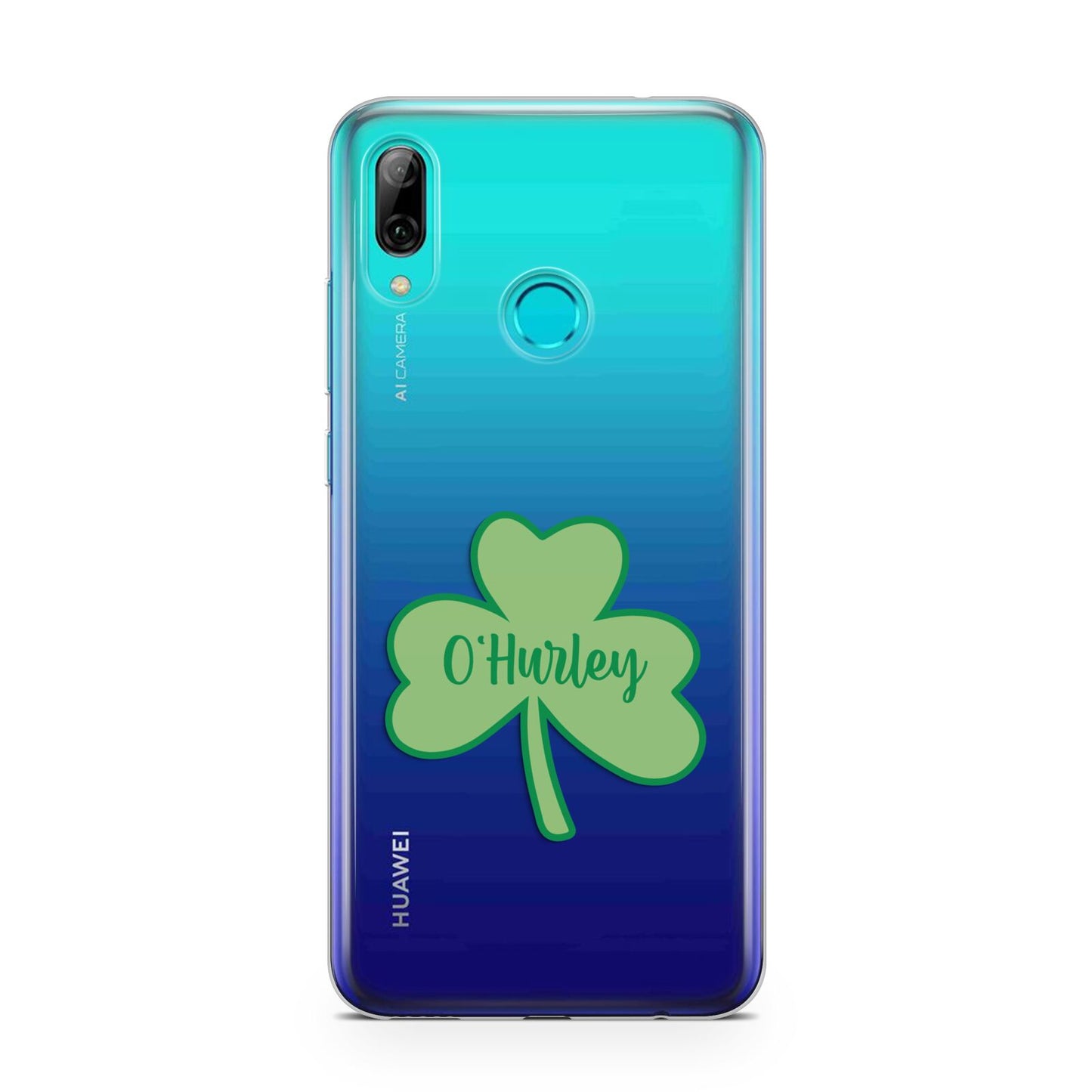 Shamrock with Name Huawei P Smart 2019 Case