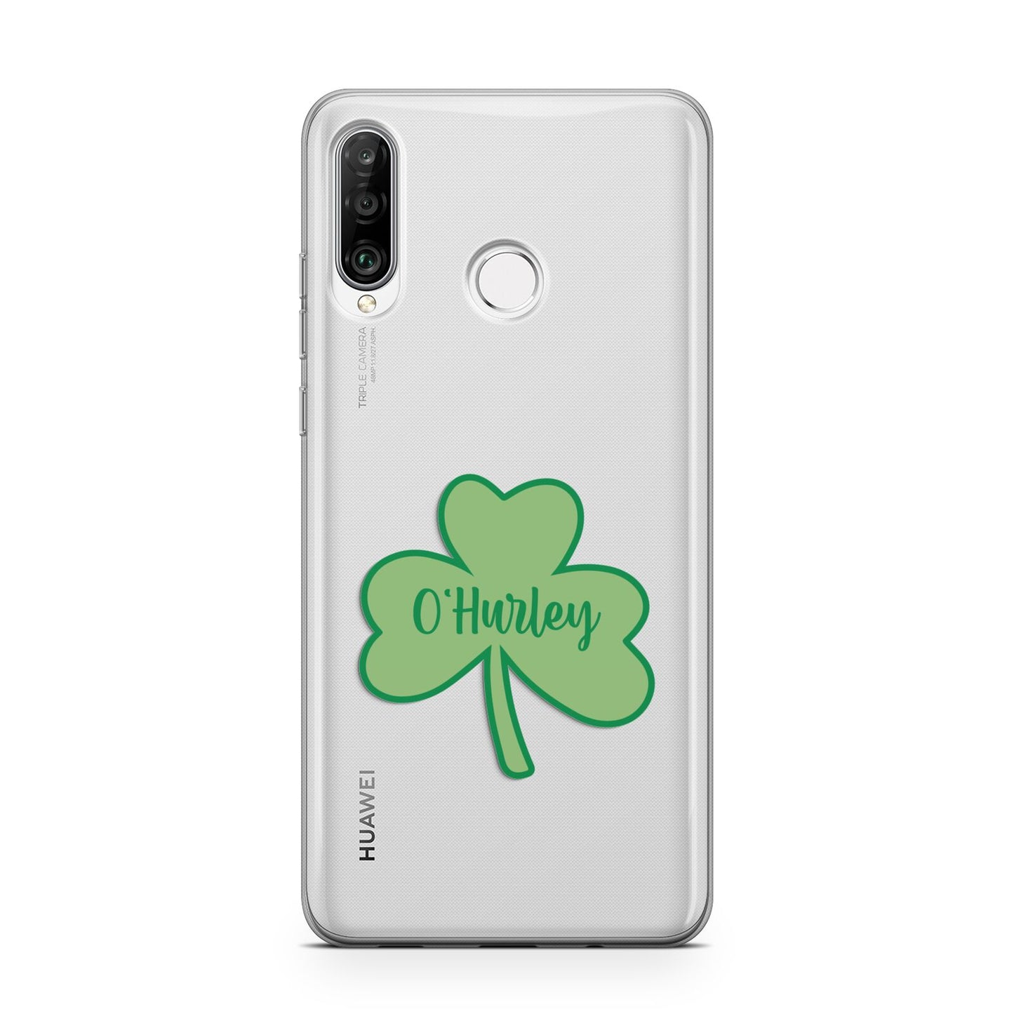 Shamrock with Name Huawei P30 Lite Phone Case