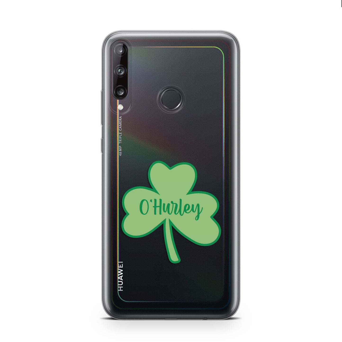 Shamrock with Name Huawei P40 Lite E Phone Case