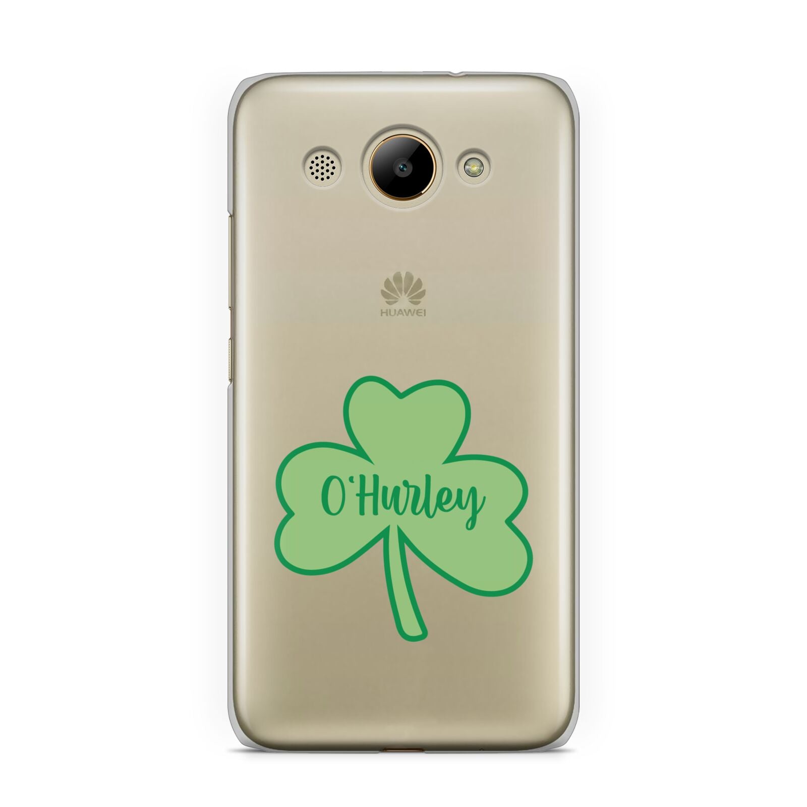 Shamrock with Name Huawei Y3 2017