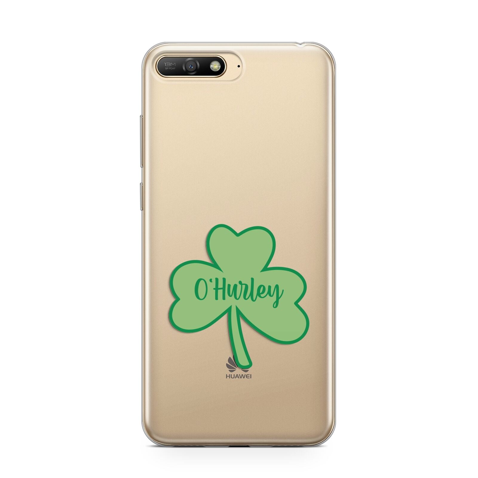 Shamrock with Name Huawei Y6 2018