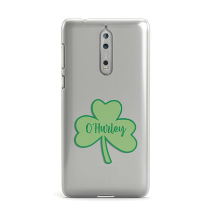 Shamrock with Name Nokia Case