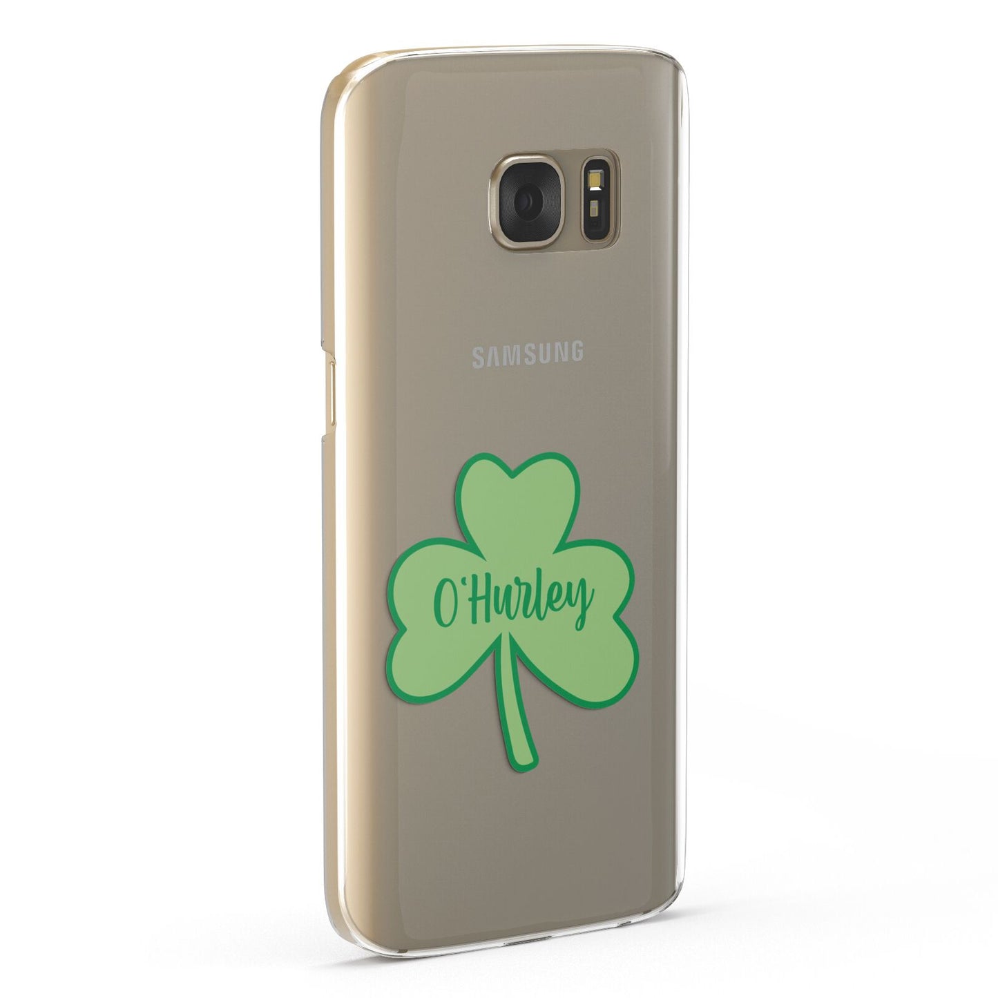 Shamrock with Name Samsung Galaxy Case Fourty Five Degrees