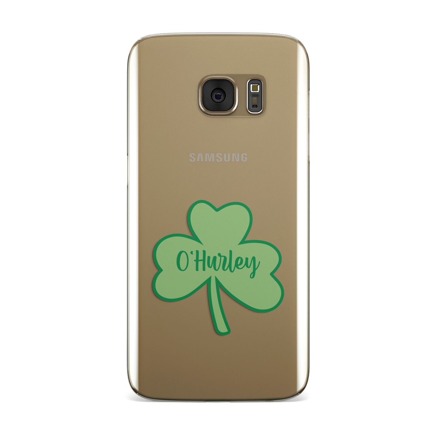 Shamrock with Name Samsung Galaxy Case