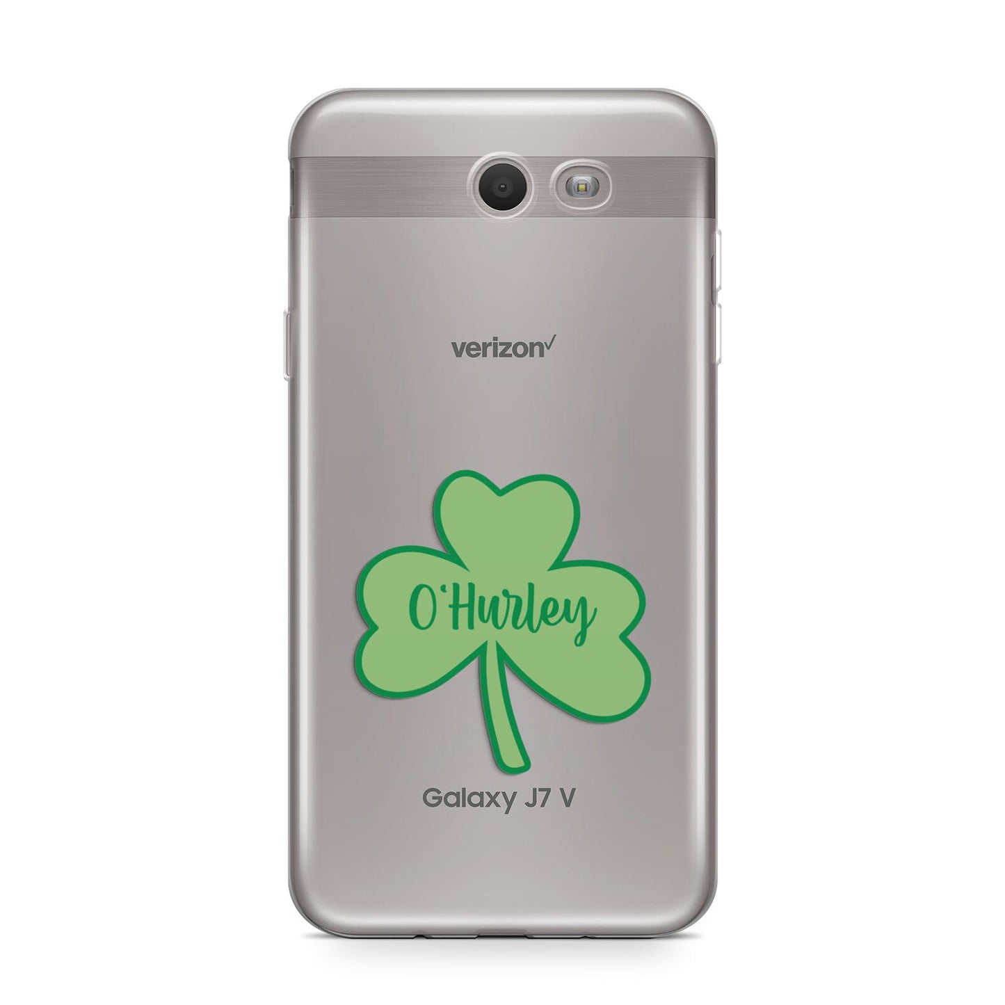 Shamrock with Name Samsung Galaxy J7 2017 Case