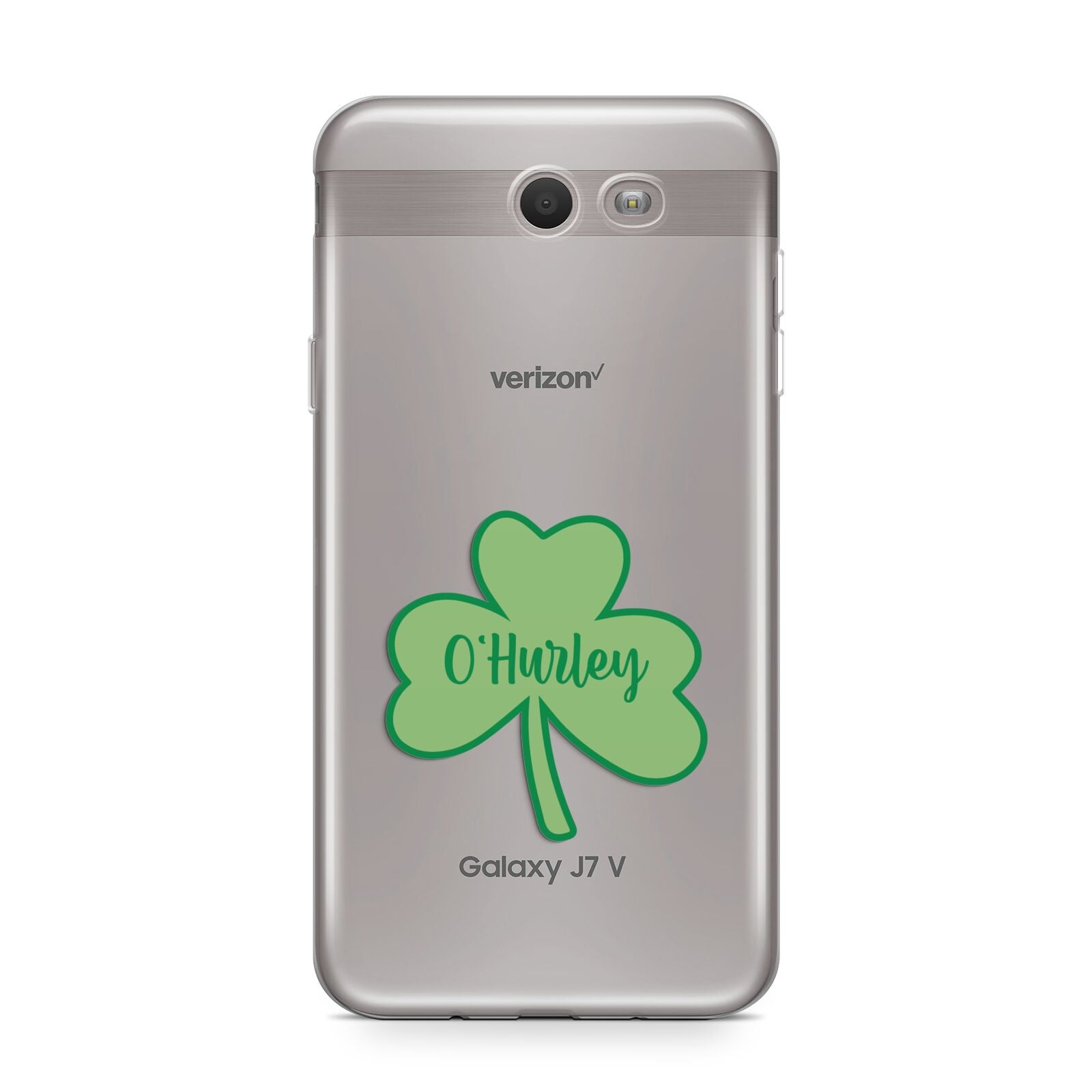 Shamrock with Name Samsung Galaxy J7 2017 Case