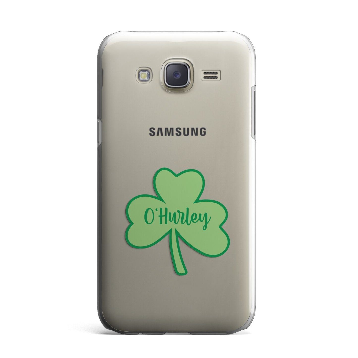 Shamrock with Name Samsung Galaxy J7 Case