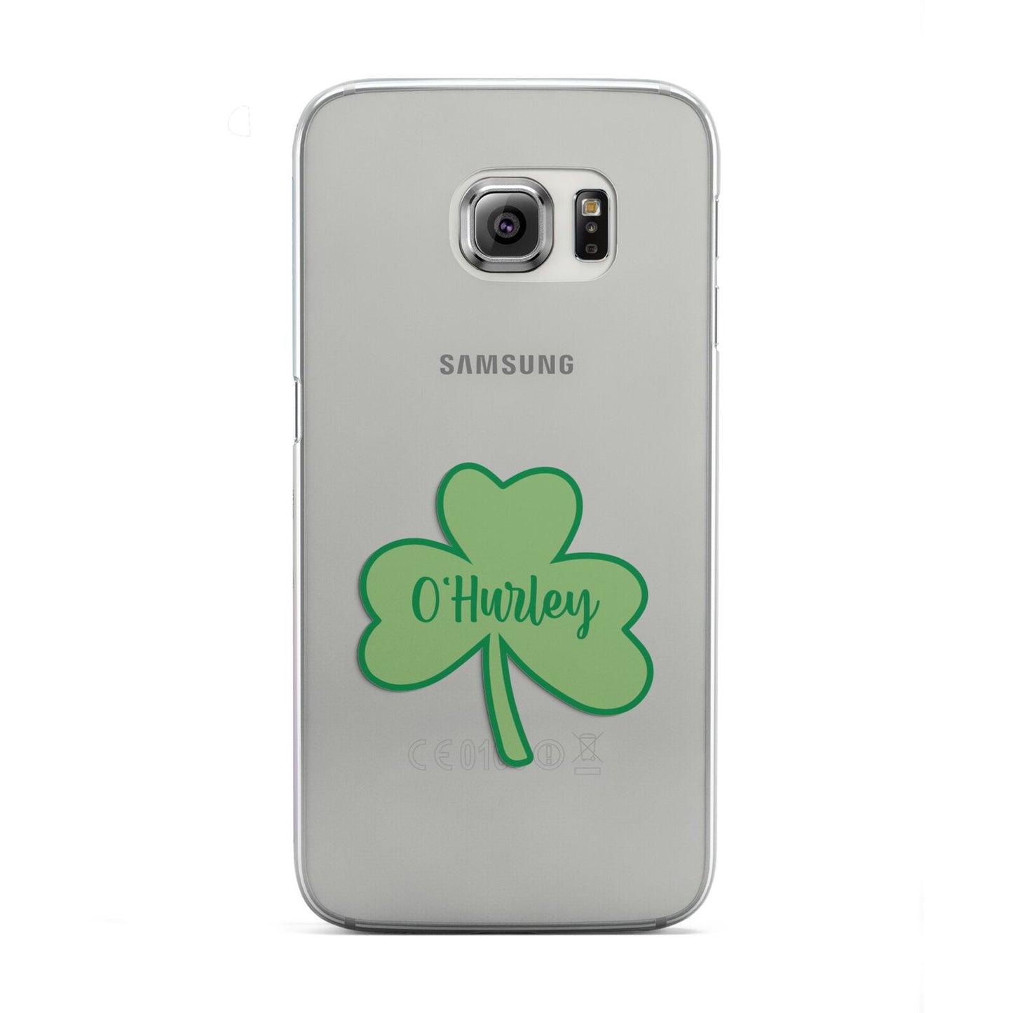 Shamrock with Name Samsung Galaxy S6 Edge Case