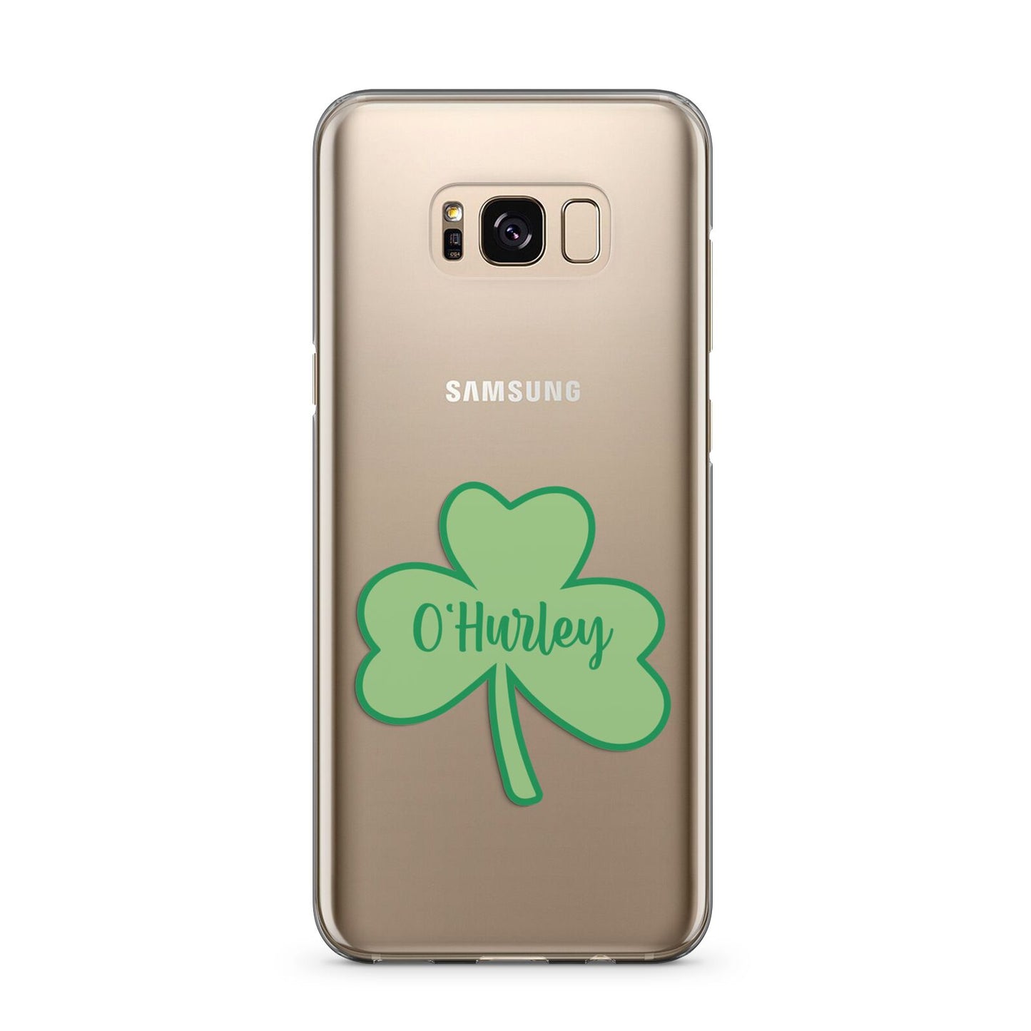 Shamrock with Name Samsung Galaxy S8 Plus Case