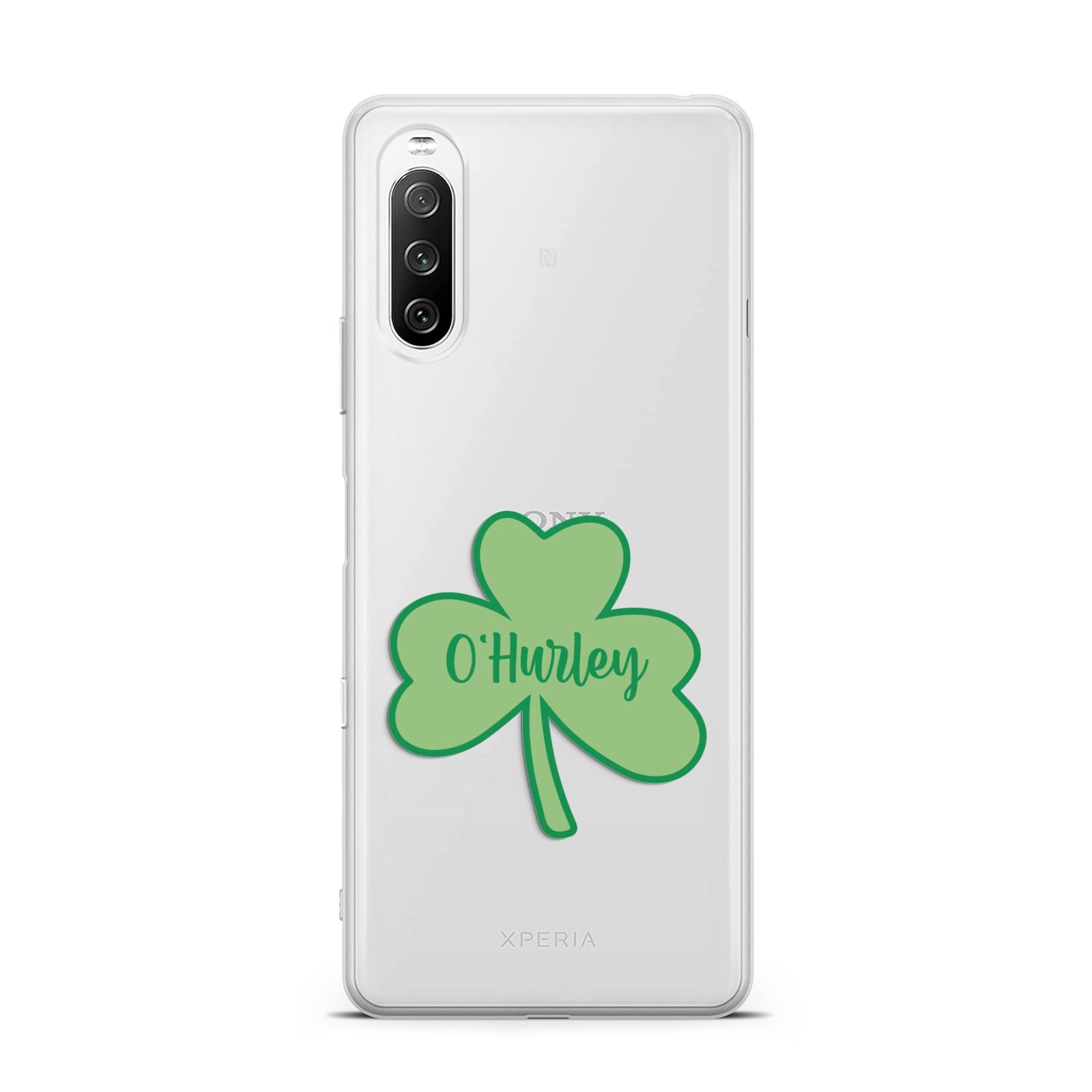 Shamrock with Name Sony Xperia 10 III Case