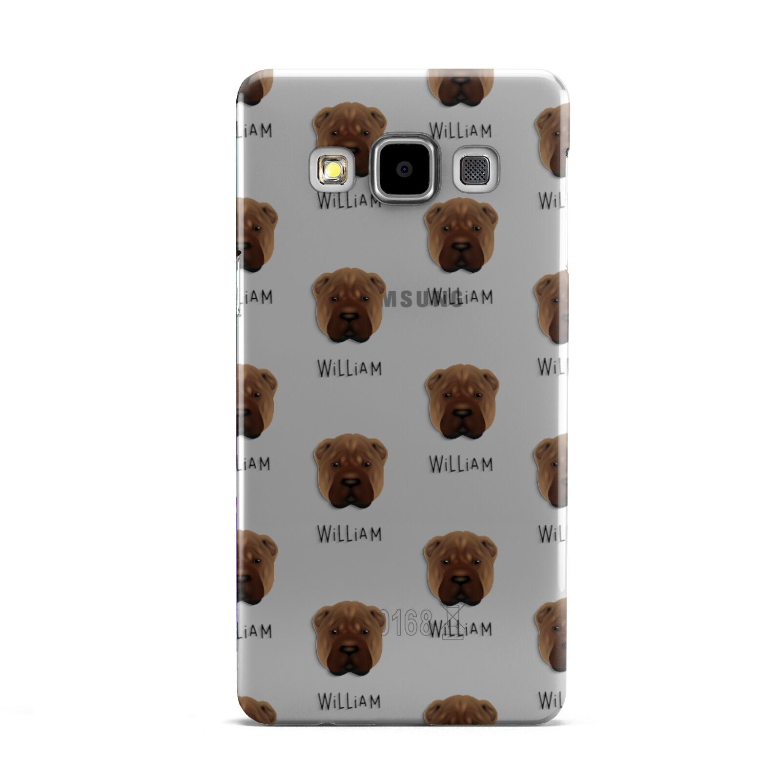 Shar Pei Icon with Name Samsung Galaxy A5 Case