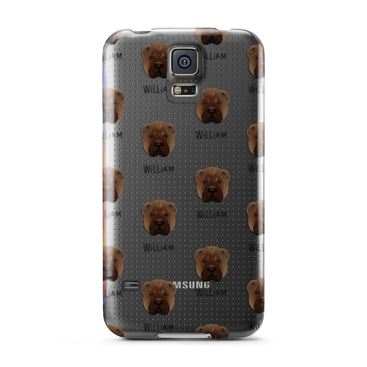 Shar Pei Icon with Name Samsung Galaxy S5 Case