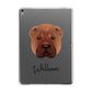 Shar Pei Personalised Apple iPad Grey Case