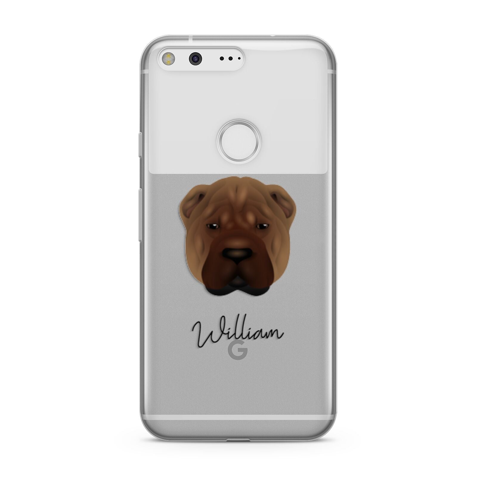 Shar Pei Personalised Google Pixel Case