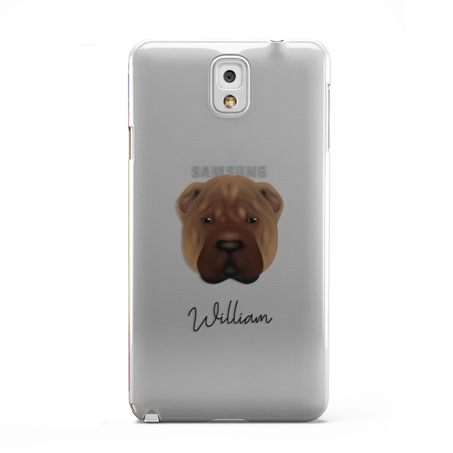 Shar Pei Personalised Samsung Galaxy Note 3 Case