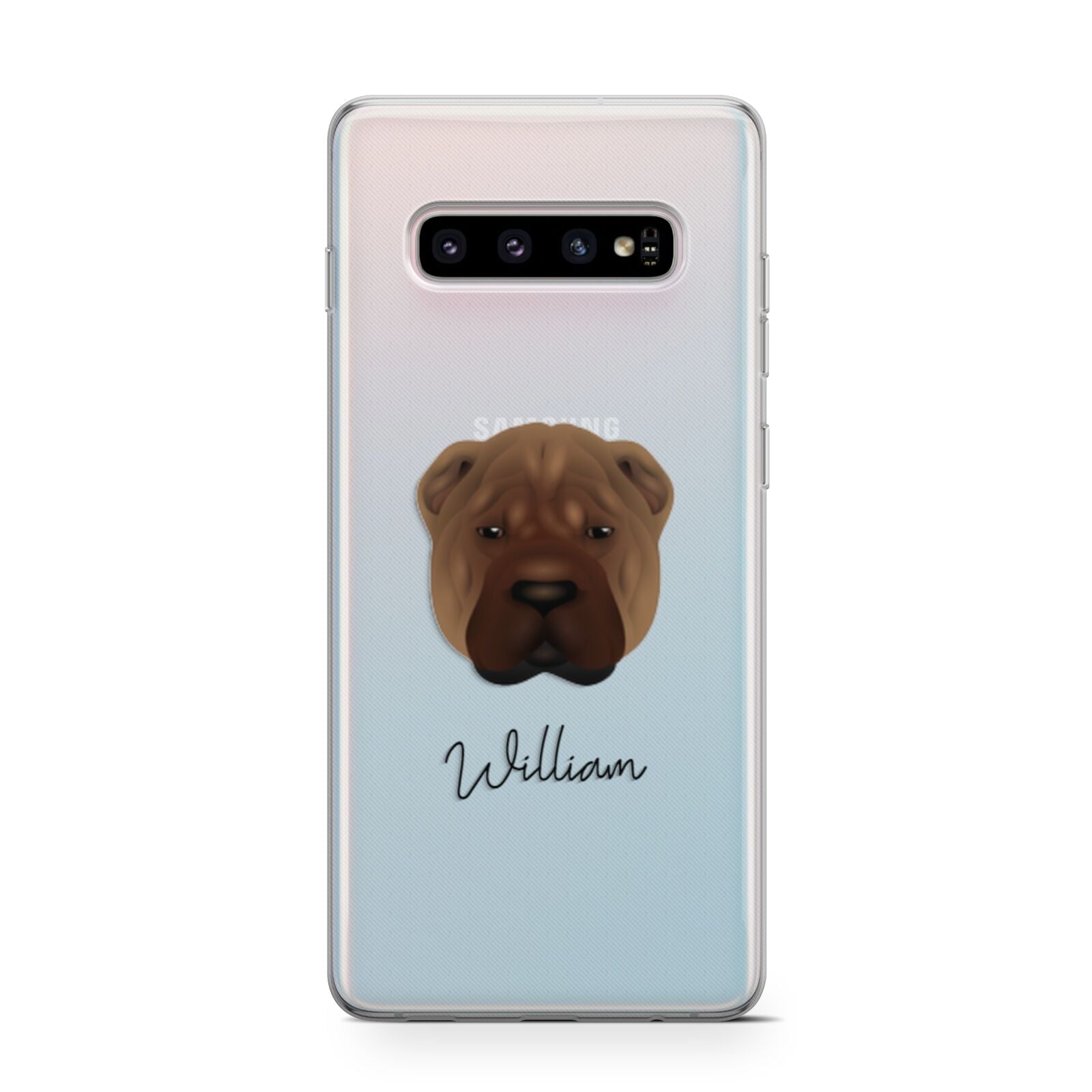 Shar Pei Personalised Samsung Galaxy S10 Case