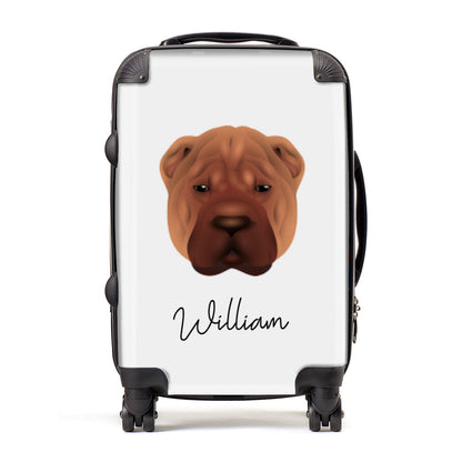 Shar Pei Personalised Suitcase