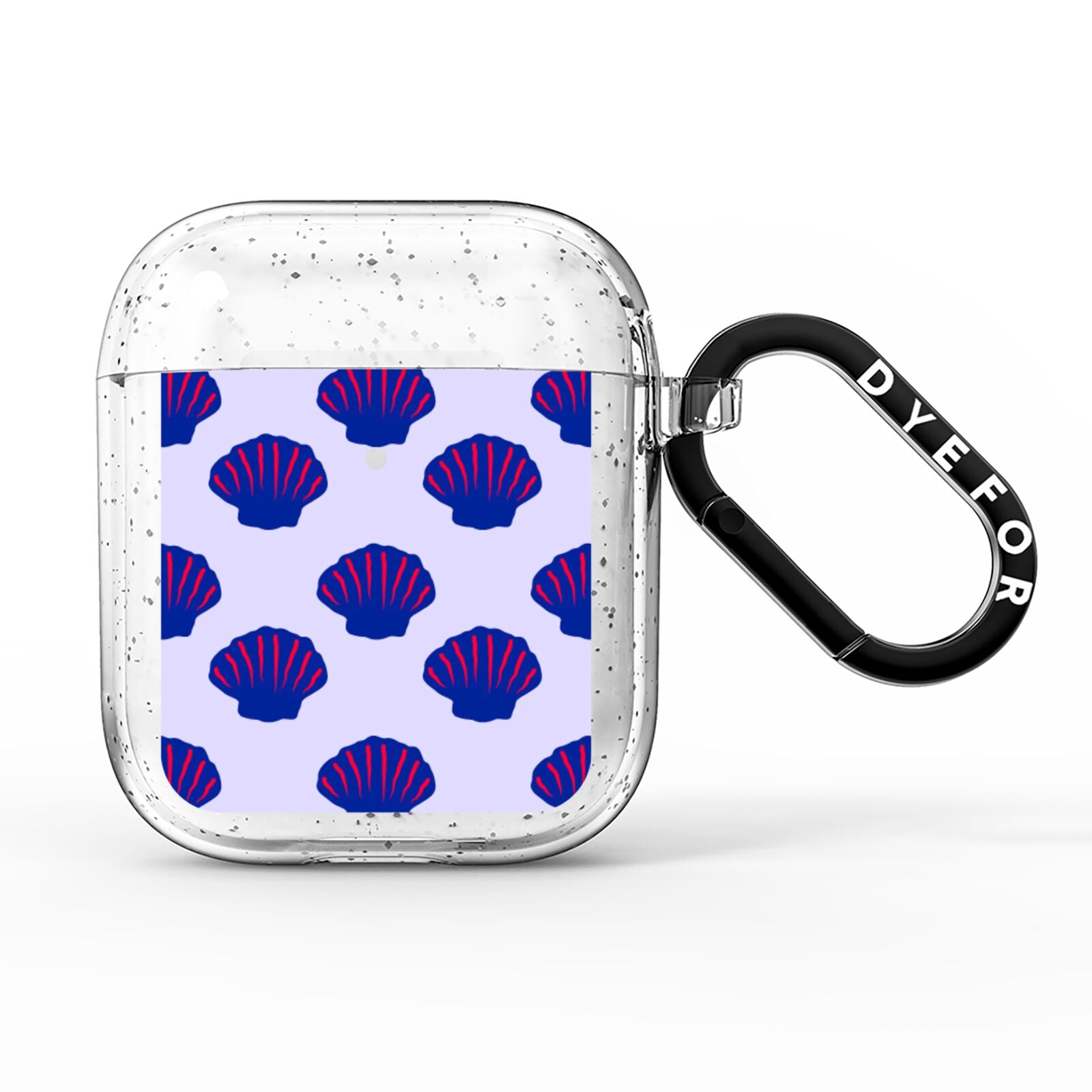 Shell Pattern AirPods Glitter Case