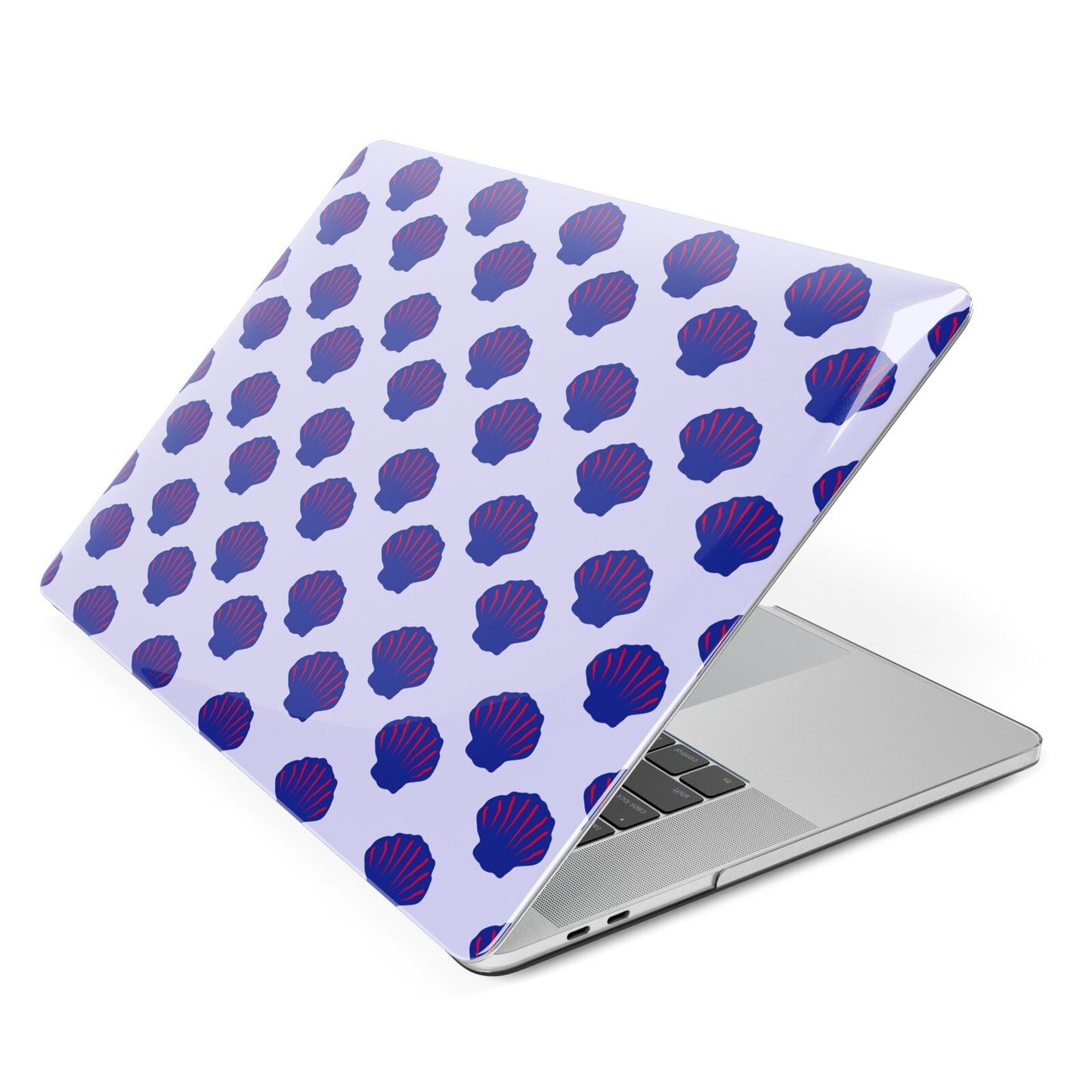 Shell Pattern Apple MacBook Case Side View