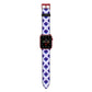 Shell Pattern Apple Watch Strap with Red Hardware