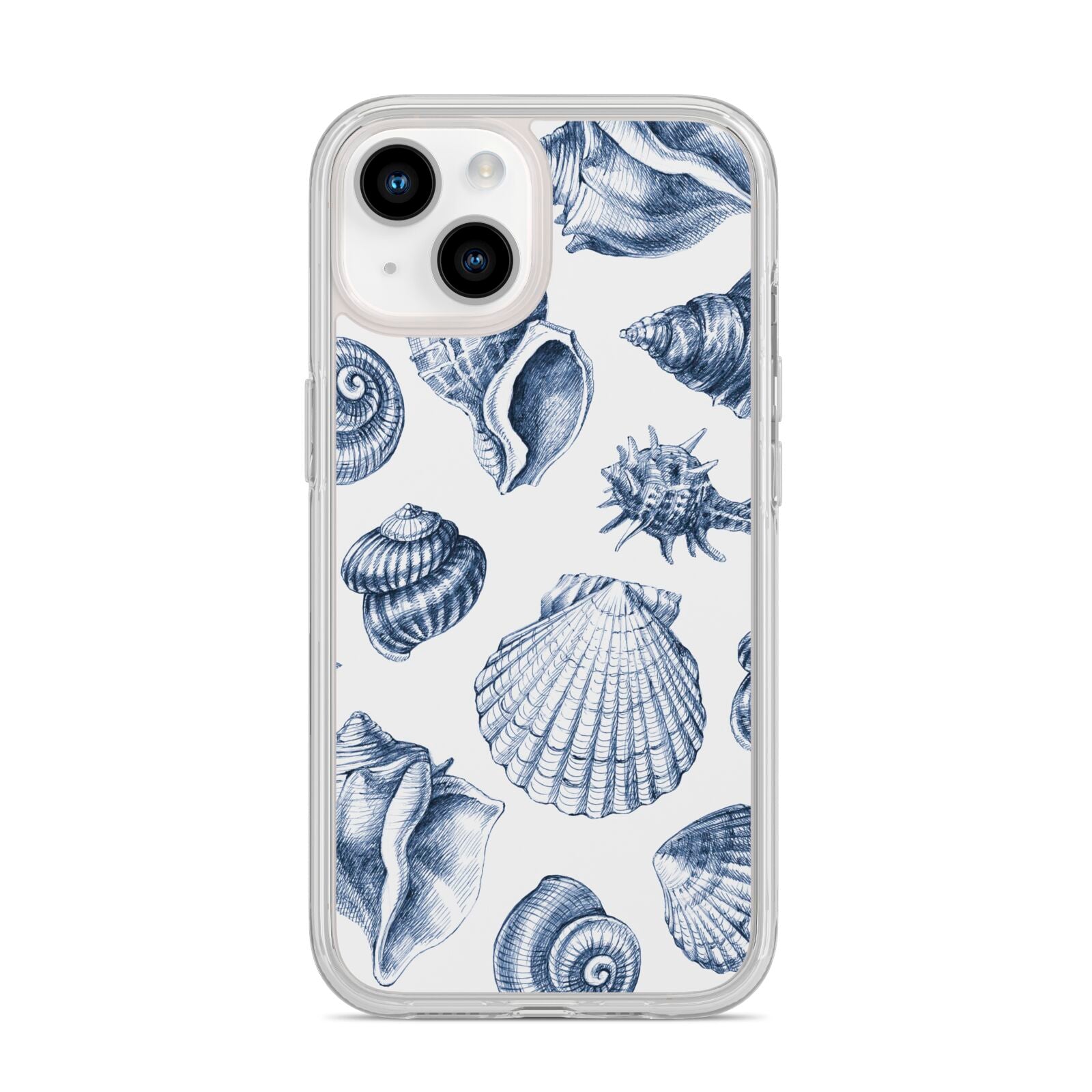 Shell iPhone 14 Clear Tough Case Starlight