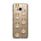 Shetland Sheepdog Icon with Name Samsung Galaxy S8 Plus Case
