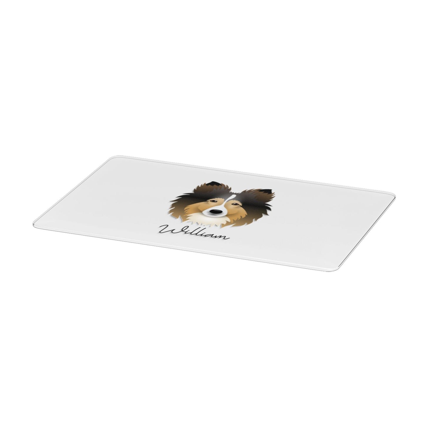 Shetland Sheepdog Personalised Apple MacBook Case Only