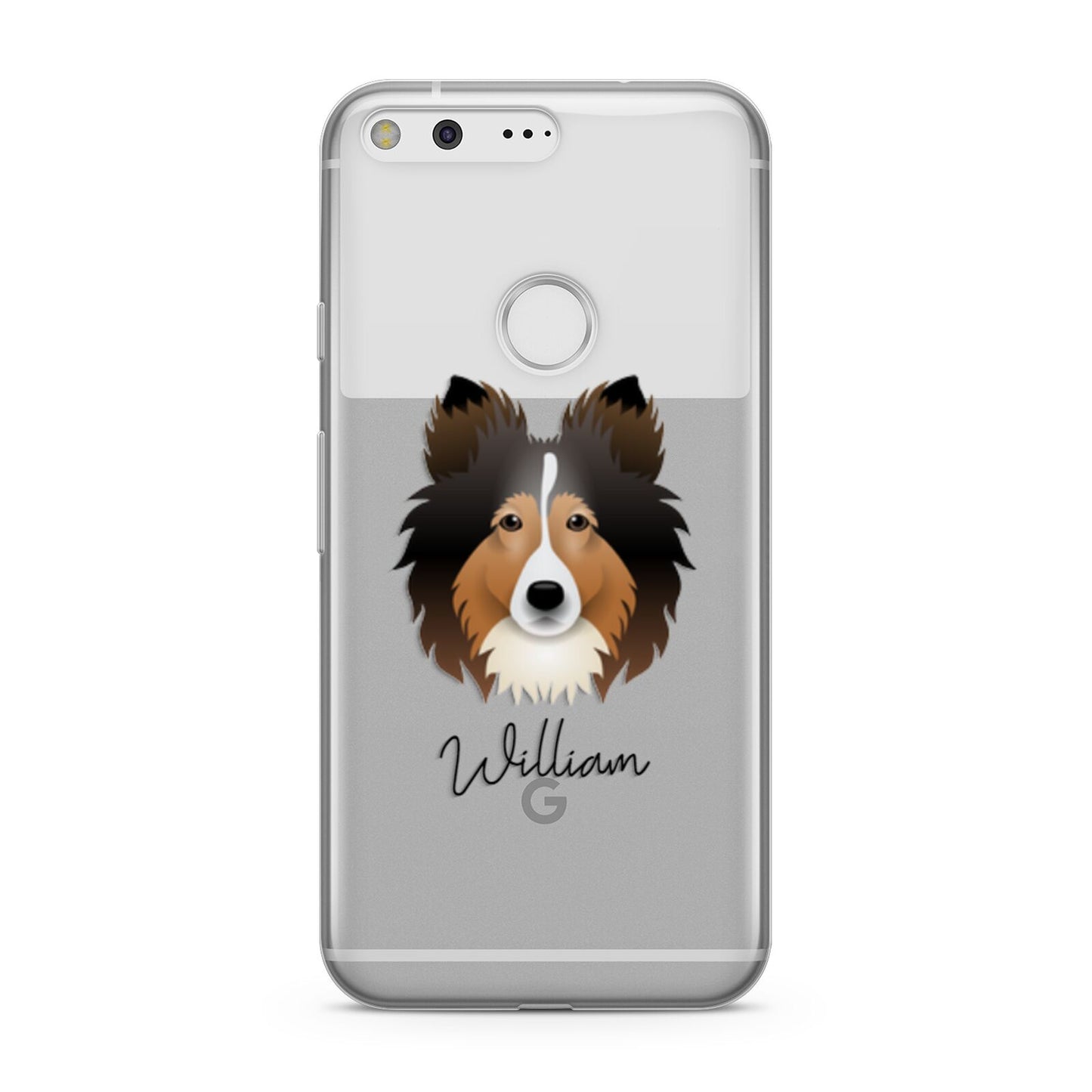 Shetland Sheepdog Personalised Google Pixel Case