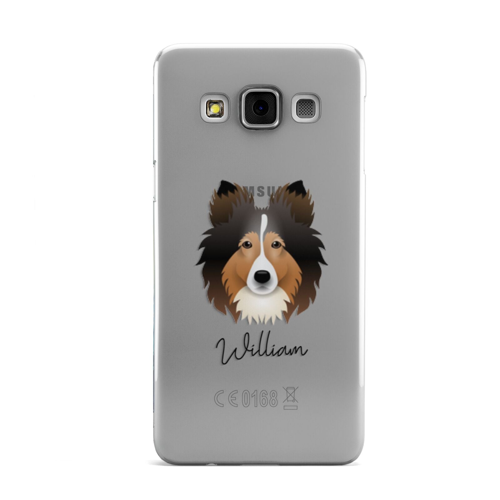 Shetland Sheepdog Personalised Samsung Galaxy A3 Case