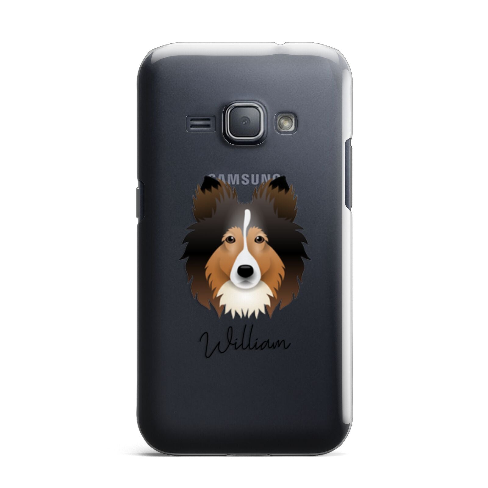 Shetland Sheepdog Personalised Samsung Galaxy J1 2016 Case