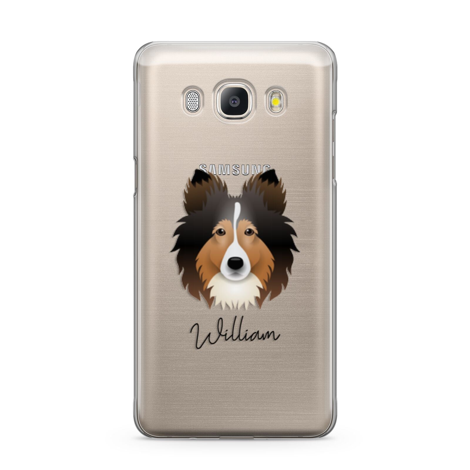 Shetland Sheepdog Personalised Samsung Galaxy J5 2016 Case