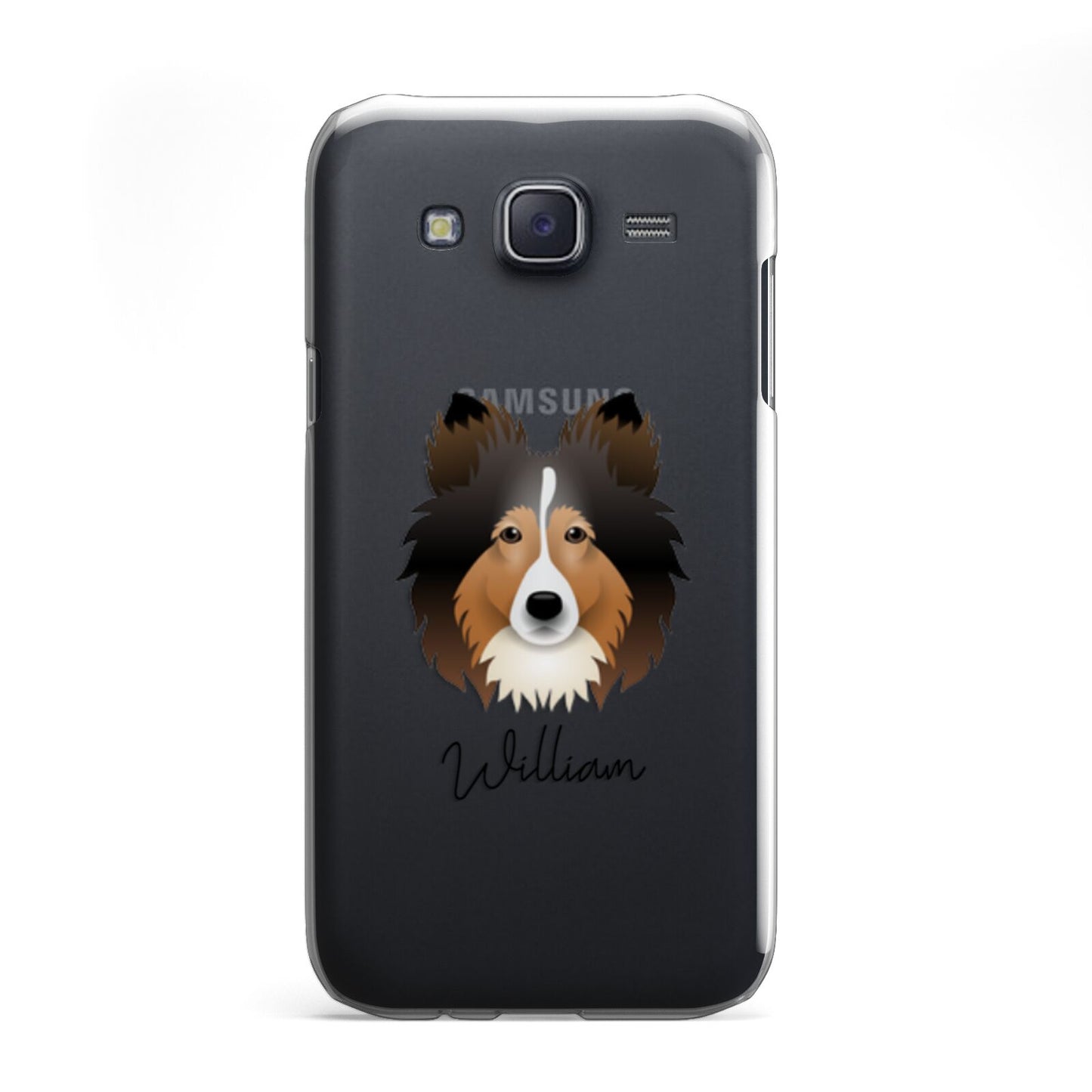 Shetland Sheepdog Personalised Samsung Galaxy J5 Case