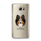 Shetland Sheepdog Personalised Samsung Galaxy Note 5 Case