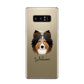 Shetland Sheepdog Personalised Samsung Galaxy Note 8 Case