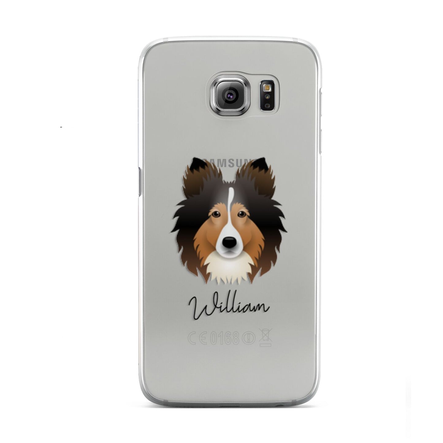 Shetland Sheepdog Personalised Samsung Galaxy S6 Case